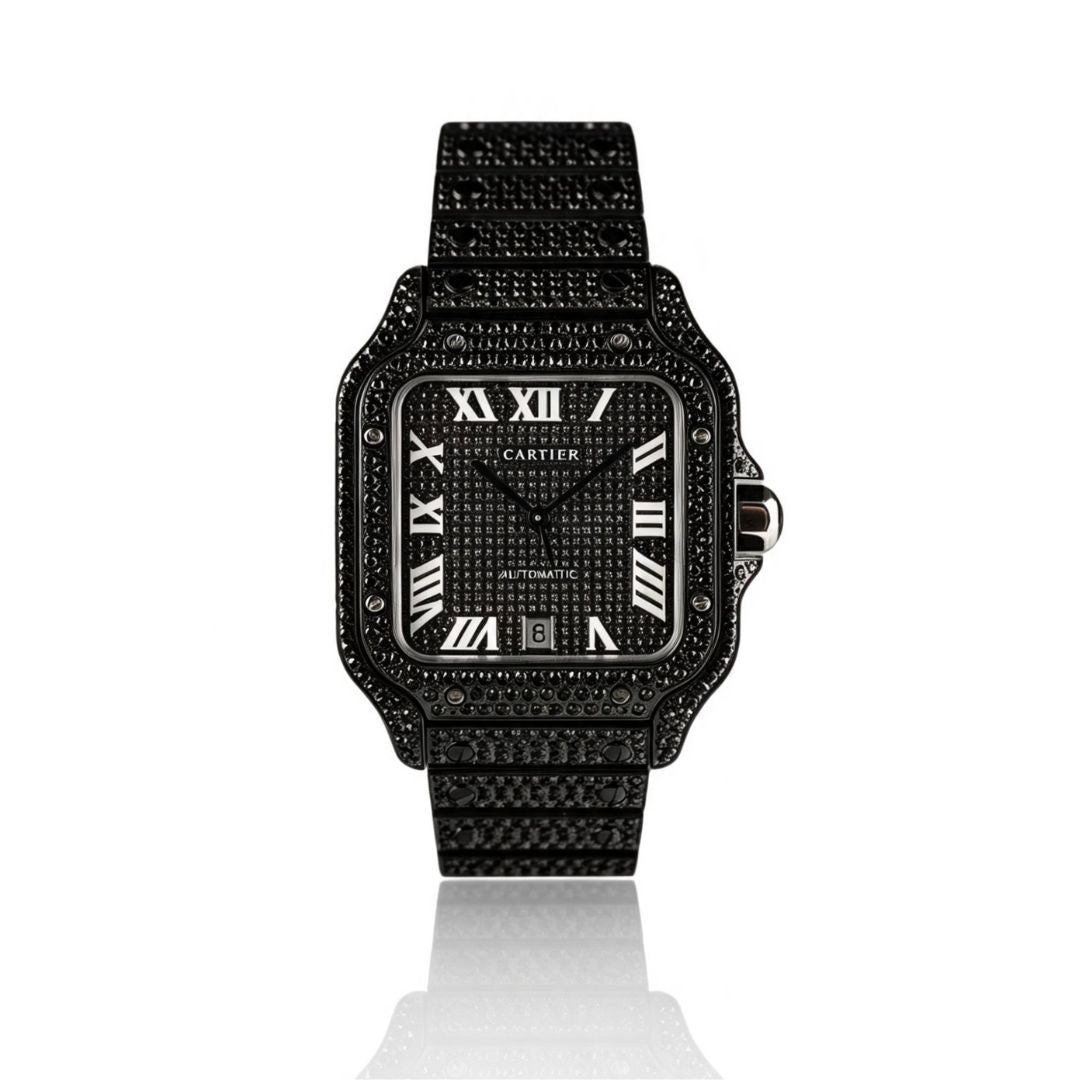 CARTIER SANTOS FULL ICE