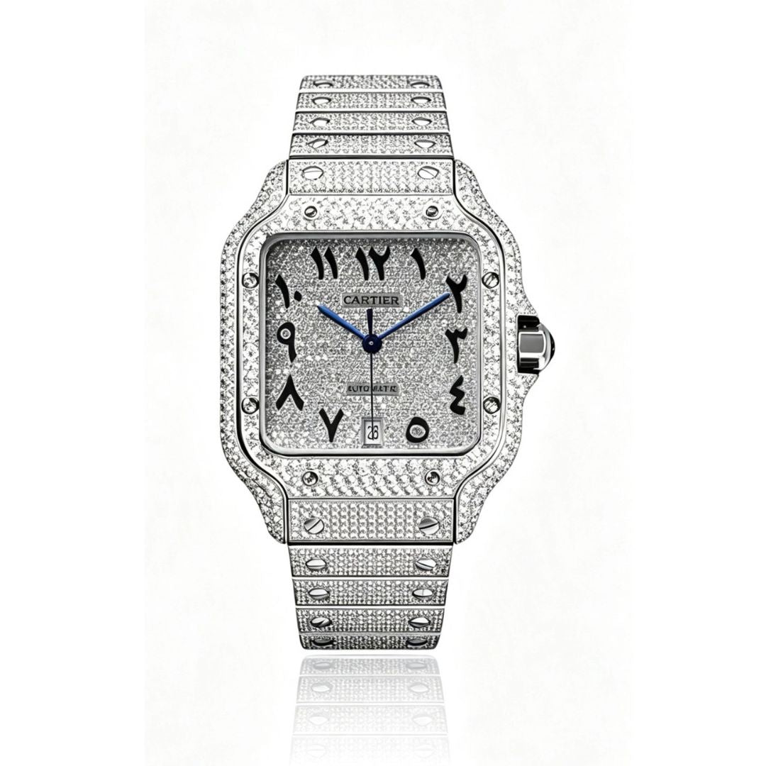 CARTIER SANTOS FULL ICE