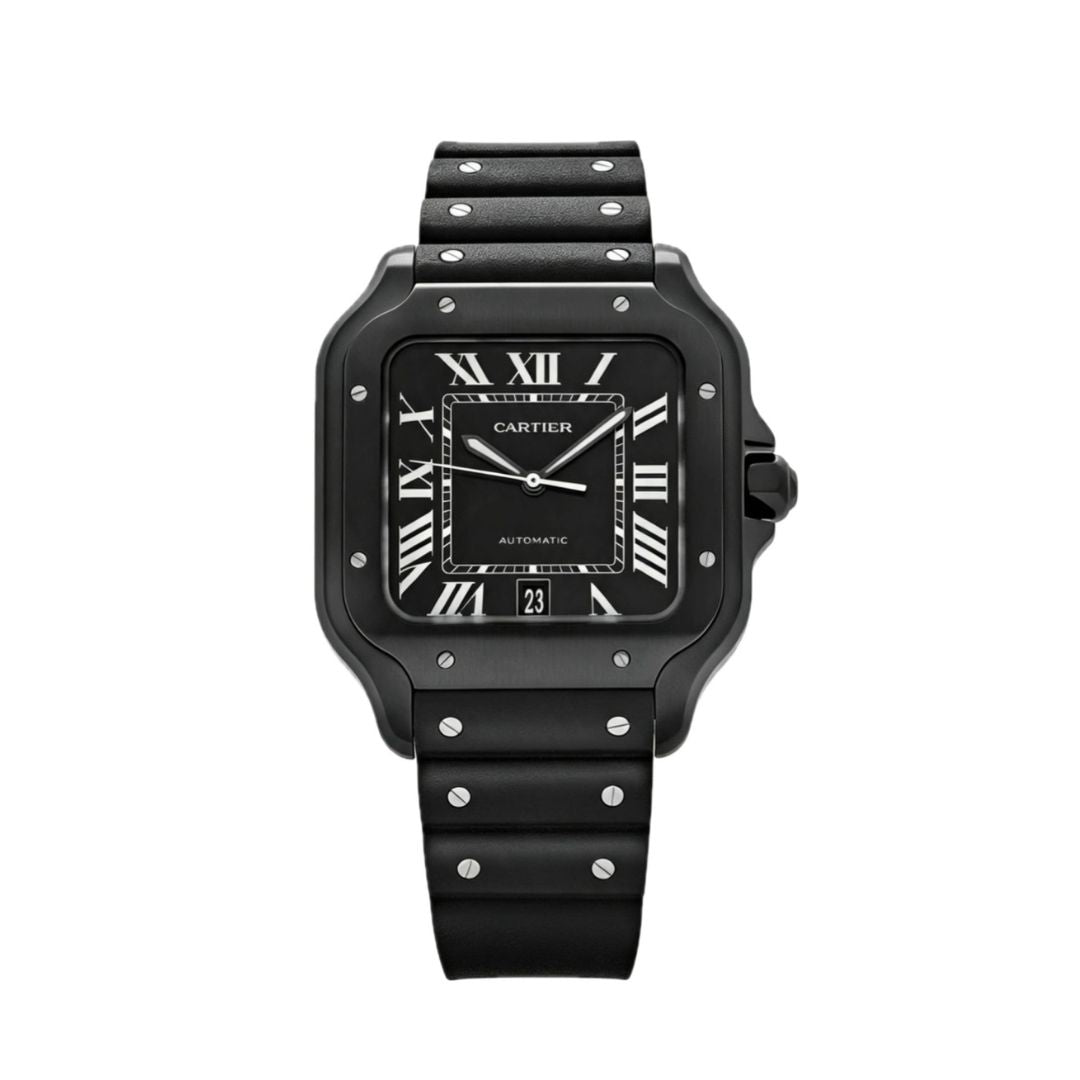 CARTIER SANTOS BLACK