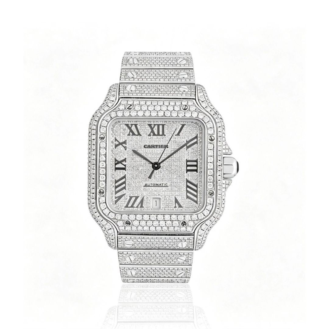 CARTIER SANTOS FULL ICE