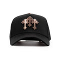 BARBAS HATS CHROME GOLD