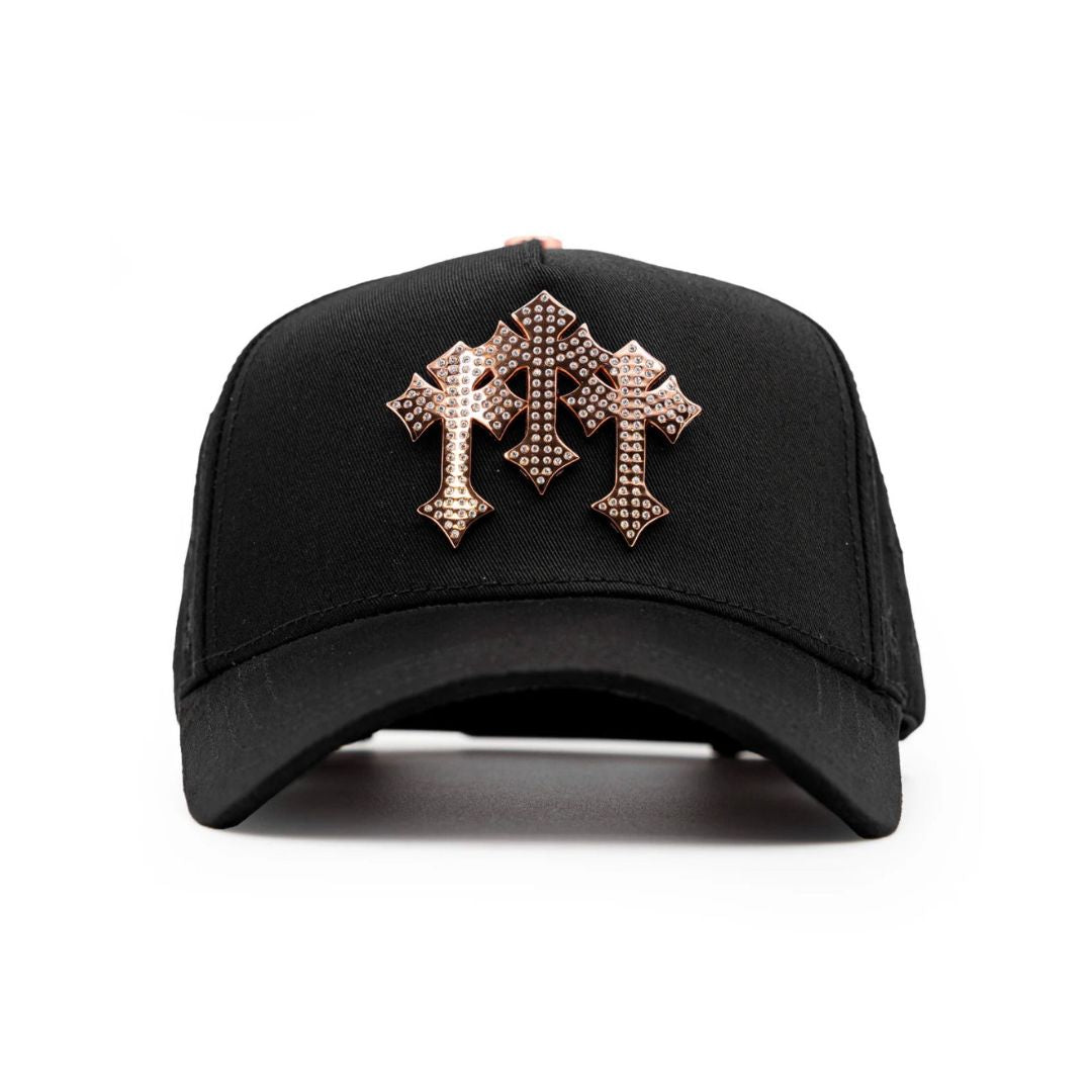 BARBAS HATS CHROME GOLD